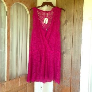 Free people two hearts in one lace dress